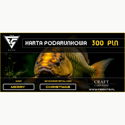 Karta Podarunkowa 300 zł 