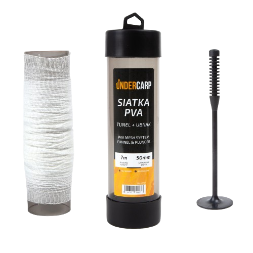 Undercarp Siatka PVA Tunel + Ubijak 50 mm 7 m
