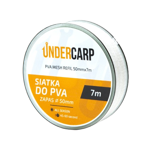 Undercarp Siatka PVA Zapas 50mm 7m