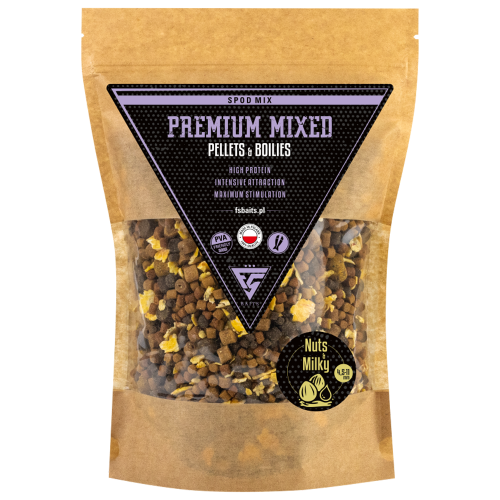 [SPOD MIX] Nuts & Milky 1,5 kg 4.5-11mm