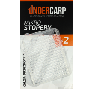 Undercarp Mikro Stopery do Kulek Proteinowych (przezroczyste)