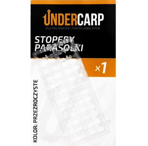 Undercarp Stopery Parasolki (przezroczyste)