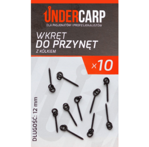 Undercarp Wkręt Do Przynęt Z Kółkiem 12 mm