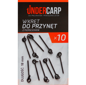 Undercarp Wkręt Do Przynęt Z Pierścieniem 18 mm