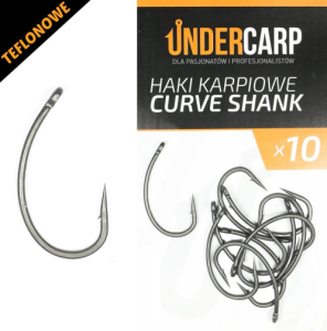 Undercarp Teflonowe Haki Karpiowe CURVE SHANK